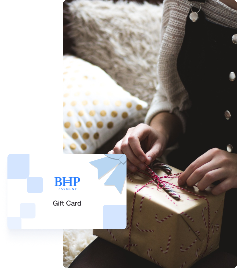 Customizable Gift Card and Loyalty Program BHP Payment